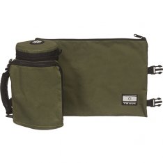 Insulated Tefillin Case and Weatherproof Tallit Bag - Olive Green