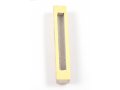 Jerusalem Stone Mezuzah Case, Off-White - 4.3